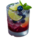 Mojito myrtille